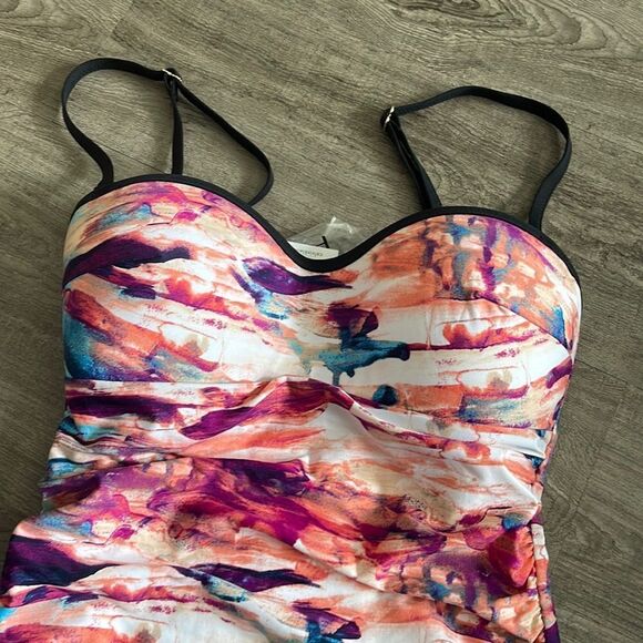 Calvin Klein Black One Piece Swimsuit - Picture 2 of 3